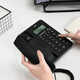
Wired seated stationary telephone home office stand-alone caller ID front desk phone fashion model-13567 white