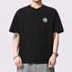 OLJ International Luxury Brand Short Sleeve T-shirt Men's Loose Embroidery Summer 2025 New Micro Loose American Casual Henry Collar White XL