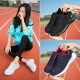 anta kids系带女鞋2025春季网鞋黑色网面透气运动鞋女士轻便软底跑 ZH6636白紫粉网面 34