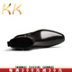 
KILLWINNERV KK Light Luxury Brand 2025 New Men's Leather Boots British Short Boots Retro Handmade Leather Boots Martin Boots Men's Shoes Black 38