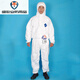 DuPont Protective Clothing 1422a Einköpfige Kleidung Teweiqiang weißes Papier Kleidungsschuh Abdeckung Sprühfarbe staubdes Isolation 1422a TBM001 XL
