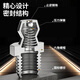 Dolan boxed national standard grease nozzle M10M8M6 oil nozzle straight elbow oil nozzle connector excavator forklift accessories