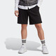 Adidas shorts men's pants summer new style cropped pants running fitness pants training comfortable breathable casual pants sweatpants IC9756/black 2XL