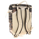 Die Nordflächen bemalte Tarngedruckte Reißverschluss Öffnung und Schließung recycelter Polyesterfaser -Recycling -Nylon -Rucksack für Männer und Frauen New Grey Green