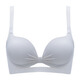 Carey Kay summer thin underwear for women, small breasts gathered, no steel ring bra cool, breathable, side-closed breasts, anti-sagging bra, clear sky blue-single bra M (34/75AB recommended)