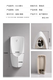 Sw6187hp inducción cubo urinario m0en drenaje de pared plaga urinal de cerámica