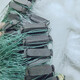 Weiße Seide Dreischicht sinkende Netzfischnetz Sticking Net Green Wire Mesh 100 Meter Fischerei Netto Crucian Karpfenfischerhänge Hanges Netto-Reservoir Netto Silber Net 1,5 Meter hoch 2 Finger weiße Seide Dreischicht sinkend 20 Meter lang