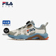 Fila Fila Chaussures pour enfants Chaussures de formation complète des enfants 2025 Summer Sports Chaussures Sports For Hommes et filles Middle Enfants Chaussures de plein air Blanc / Église Stone Green-Ja 37 Longueur intérieure 23,5 cm
