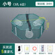 New polygonal fishing net cage shrimp cage outdoor automatic fishing artifact fishing net cage portable easy folding fishing net cage six-sided model 3 holes - diameter 36CM - gift pack
