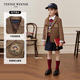 Teenie Weenie Kids 25 years new boys and girls college style blazer jacket beige 140 cm