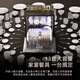 Royalstar built-in dishwasher 13 sets Household UV disinfection 14 sets Hot air drying First-class water efficiency Fully automatic 304 stainless steel Four-star disinfection and sterilization 13 sets black Under-stove replacement + drying and storage + door-to-door installation