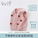 David BELLA (DAVE/BELLA) fashionable cartoon baby knitted vest baby sweater vest autumn clothes children's horse clip infant vest New Year pink DBW14697 66 cm (recommended height 59-66 cm)