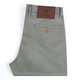Jinba Herren-Kleidung (K-Boxing) Markenmännchen Casual Hosen reines Baumwollfreies bügeln im mittleren Alter Casual High Taille Gerade Khaki 9226-1 M 42 Größe Taille 3 Fuß 3 Taille 107c