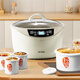 Tianji (TONZE) electric stew pot, water-proof stew pot, electric stew pot, soup pot, porridge and stew pot, porridge and bird's nest health pot, smart reservation, white porcelain one pot, 5 bladders, GSD-323GC 3.2L