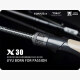 吉渔X30路亚竿碳素枪柄直柄远投虫竿快调轻量高强度 682m C 枪柄2.03m(野钓深水轻障