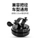 Bicycle bell Mountain road bike ring warning bell skateboard decoration sturdy and durable folding car accessories loud, high bright full iron bell black