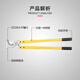 Green forest high carbon steel manual labor-saving long arm cable cutter cable pliers cable pliers wire cutter copper wire scissors cable scissors LK-125