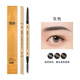 Maioli three-dimensional rotary eyebrow pencil color-locking waterproof and sweat-proof thick eye eyebrow pencil cosmetics makeup natural black one pack