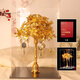 Snow Bunch of Golden Handd Flowers Finied Produit de matériaux DIY SAG DIANCUI CONDION DE MEULD CADEAU CADEAU CADEAU DE MÉDICA
