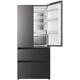 Homa 539 liter French multi-door zero-embedded refrigerator intelligent control moisturizing ultra-thin embedded frost-free refrigerator deep cooling quick freezing-40 standard