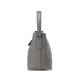 Longchamp Roseau Essential17 Botón de bambú Botón de vaca Bolsa Bolsa de un solo hombro Mini paquete básico de gris para mujeres (bolsa + bolsa de polvo)