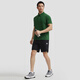 Descente Disant Complex Training Sports Fitness Fitness Hygroscopic rapide Contact sec rapide Cool Men's Shorts Bk-Tap Shoe L (175 / 84A)