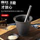 Sailoto cast iron pestle for nests, iron tampers for traditional Chinese medicine, iron pestles and mortars for medicine jars, peppers and peppers, iron pairs for nests, cast iron thickening garlic jars, small size