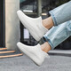 2025 new fashionable kitchen rain boots for women short tube waterproof and non-slip water shoes car wash rubber shoes summer short tube rain boots 8815 white 44