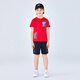 NIKE Nike children's clothing boys and girls short-sleeved T-shirt 2025 summer comfortable children's knitted casual sports short T-shirt