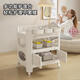 
VALDERA diaper table baby care table newborn baby diaper table massage touch bath table multifunctional foldable diaper table PU pad imported HDPE food grade 0 formaldehyde