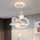 
Leishi Lighting Restaurant Chandelier Modern Simple Dining Room Dining Table Light Bar Internet Celebrity Bedroom Chandelier Adjustable New Zhongshan Lamp 12099Y White 50cm Diameter--Three Colors No Extreme