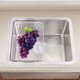 Kohler 304 Edelstahlspülbecken Prolo Single Tank Table Tisch und unten doppelte Küchenbecken Küche Handwasch- und Gemüsebecken 3884 B Kohler Prolo Single Tank + Kohler Tao Eingriff Küche