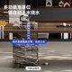 尚屋至美岩板岛台茶桌茶台烧水壶一体新中式办公室大板功夫泡茶桌SSC--826