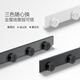 Bullen Open montiertes Spur Socket Zero Borderary Movable Track Socket Movable Wall Socket Wall-montierte Steckdose ohne Schlitz [50 cm+3 fünf Löcher] Grundstil Moyunhui GB7A