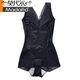 
Modal thin tight body shaping underwear genuine postpartum belly-tightening waist lifting hip-shaping body-shaping one-piece women's belly-reducing 2 pieces black crotch-breasted M Recommended weight 90-100 Jin [Jin equals 0.5 kg]