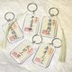 Examen de ingreso de la escuela secundaria Examen de ingreso de la universidad Lista de oro Título Calligraphy Keychain Ping Anxil National Style Accesorios de bolsas escolar