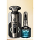 
Philips (PHILIPS) electric shaver SP9883 imported 9-Series shaver beard SP9873/70 upgraded version SP9873 wireless charging [whole machine imported]