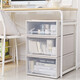 CLCEY multi-layer drawer storage cabinet plastic storage box storage cabinet baby wardrobe organizing box baby storage cabinet F3523 length 47* width 35 height 23 export to Japan