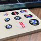 Tatchi convient à BMW Key Remote Control Véhicule Papier Papier Trot