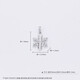CHINA GOLD platinum pendant pt950 solid winter snowflake platinum pendant necklace birthday gift for girlfriend and wife about 2.86g