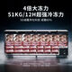 Midea美的冷柜商用大容量419升-40度超低温冷柜双门冷冻柜冷藏速冻单温 单温冷藏冷冻转换 超大容量 719升