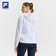 FILA Women's Woven Jacket 25 Summer Bicycle Hooded Sunscreen Top Jade White-WT S 160/80A