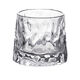 Internet celebrity rotating tumbler lead-free glass wine glass whiskey cup foreign wine cup fruit drink beer high-looking decompression cup glass cup mountain rock style 1 pack