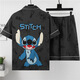 Ukuhpk Summer Pyjamas Men's Men's Short à manches à manches courtes de grande taille de vêtements décontractés de grande taille de dessin animé 3271 # [haute qualité] M norme (High 165100Jin [Jin est égal à 0,5 kg]))
