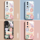 Tempered glass mobile phone case lace cloth suitable for vivoS30 new vivo all-inclusive glass vivi chain s17 soft s15 shell s12 rear shell s10 anti-fall s16 [NM15781 lava cloth powder] 3D explosion-proof glass + non-stick fingerprint not vivo S20