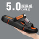 
Sandals men's 2025 new summer wear anti-slip anti-odor sports beach driving dual-purpose men's flip-flops men's black 41