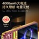 Gionee Seniors 3,5 pouces grand écran Android Smart Seniors Phone Mobile WeChat Douyin Video 4G Réseau complet Grand caractères Bouton de sauvegarde Fonction de sauvegarde Machine Black 8 Core + 64 Go [Version Smart WeChat]