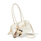 Cnoles Bag Women's Bag 2025 Luxury High-end Bowling Bag Crossbody Bag Chinese Valentine's Day Gift to Girlfriend White - New Holiday Gift to Girls