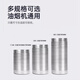 Purpavwinner (Purpavwinner) range hood double -layer aluminum foil exhaust pipe kitchen exhaust pipe telescopic aluminum foil tube thickened pipe exhaust pipe diameter of 180mm*1.5 meters