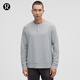 LululemonShift Stitch Men's Classic Cut Long Sleeve Henley Shirt Raw Linen XS